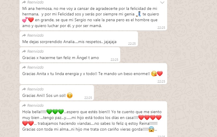 Amarres de amor, testimonio
