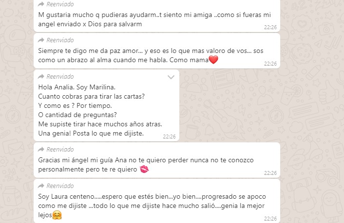 Amarres de amor, testimonio